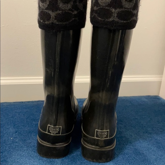 Coach rain boots - Picture 5 of 8
